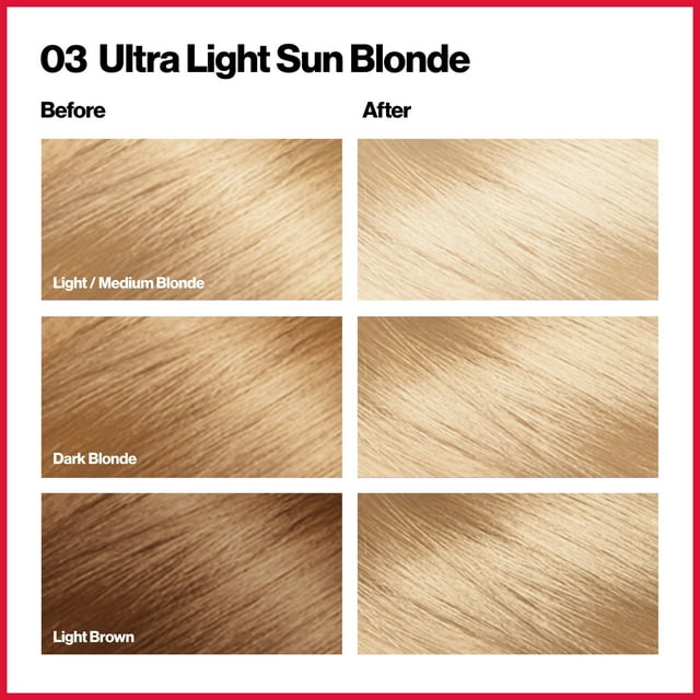 Revlon ColorSilk Hair Color - 03 Light Sun Blonde