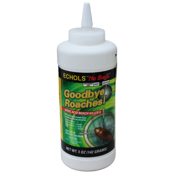 Echols by No Bugs M' Lady - Boric Acid Roach Killer II, 5oz. (142g)