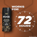 Axe Dark Temptation Smooth Chocolate 72Hr Body Spray Deodorant, 5oz