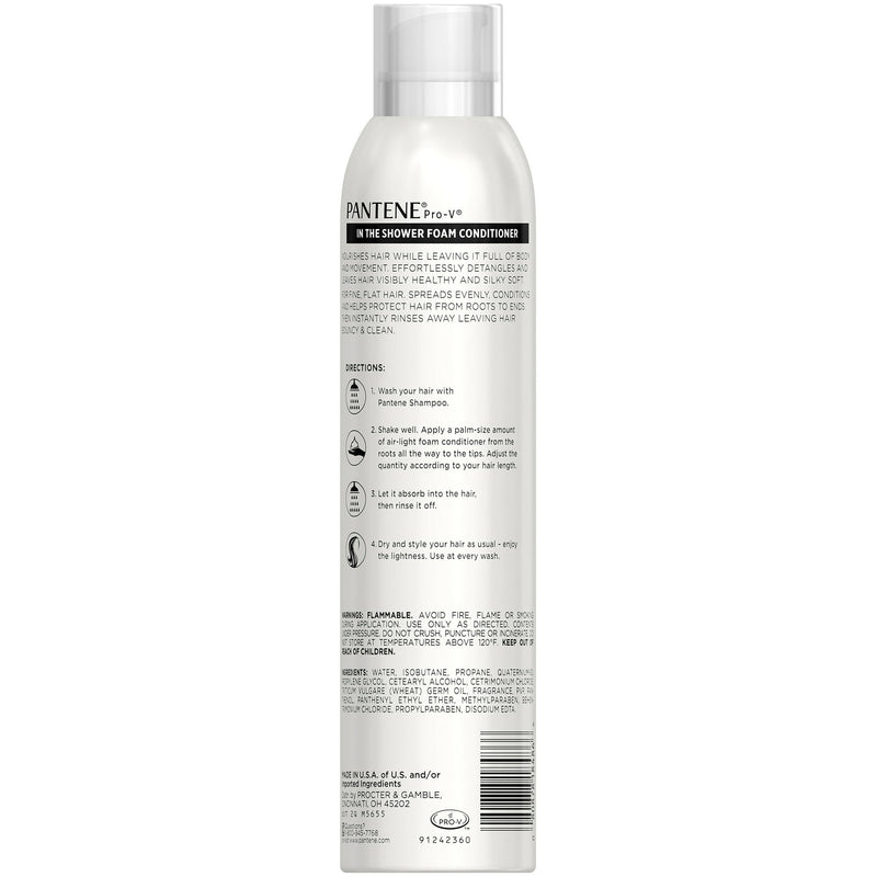 Pantene Pro-V Classic Clean Foam Conditioner, 6oz