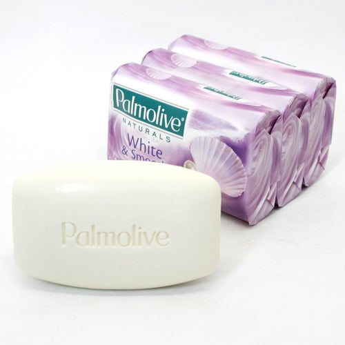 Palmolive White Smooth Pearl Powder Milk Protein, 3ct 240g (Pack of 6)