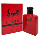 Player Red  for Men by Fragrance Couture, 3.4 fl oz (100ml)