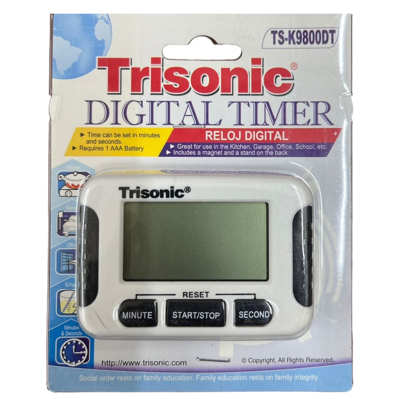 Compact Electronic Timer Compact Digital Timer - Can Be Set in Minutes & Seconds – MarketCOL