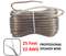 22 Gauge (22 AWG) Speaker Wire (25 Ft.) - Clear Insulation