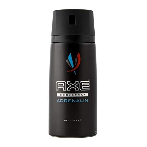 Axe Adrenaline Deodorant + Body Spray, 150ml (Pack of 12)