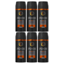 6 Pack x Axe Musk Deodorant + Body Spray, 150ml