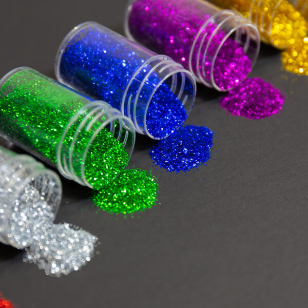 Glitter Shaker 8g / 0.28 Oz. (4/Pack) Primary Color
