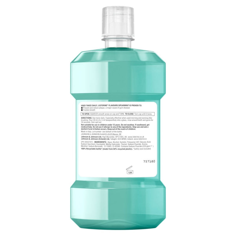 Listerine Flavours Spearmint Mouthwash, 8.45oz (250ml)