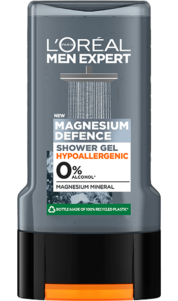 LOréal Men Expert Magnesium Defense Hypoallergenic Shower Gel 300ml