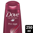 Dove Pro-Age Shampoo For Brittle Hair, 250 ml (Pack of 3)