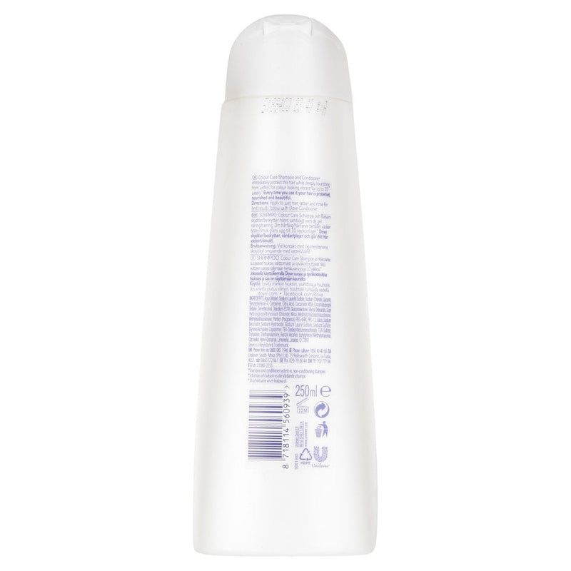 Dove Color Care Shampoo For Color Treated Hair, 250ml (Pack of 2)