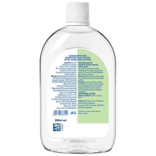 Dettol Original Instant Hand Sanitizer, 16.9oz (500ml) (Pack of 3)