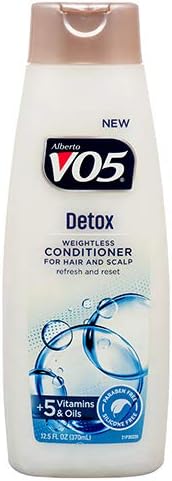 Alberto VO5 Detox Weightless Conditioner for Hair & Scalp, 12.5 oz.
