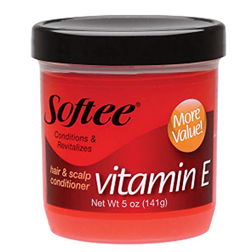 Softee Vitamin E Hair & Scalp Conditioner, 5oz. (141g)