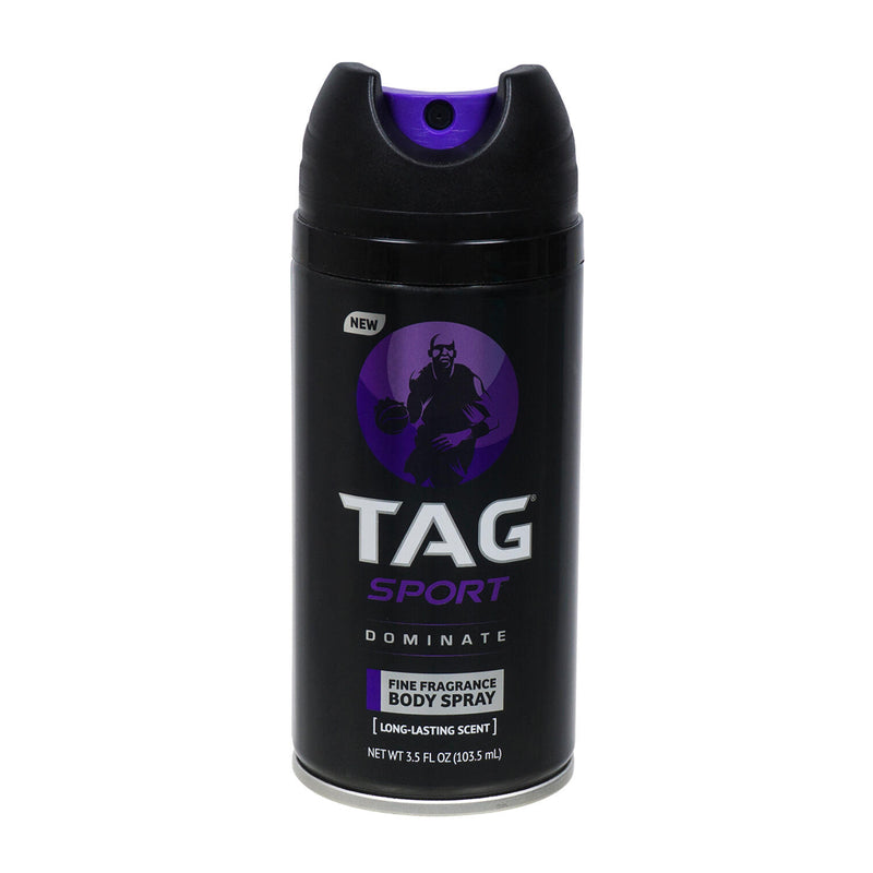 Tag Sport Dominate - Fine Fragrance Body Spray, 3.5oz.