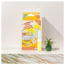 Lemon Scent Toilet Cleaning Gel - 60 Days - 1 Dispenser (14 Gel Stamps), 1.61oz