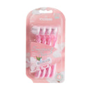 4 Count x Modess Sensitive 3 Trio Triple Blade Disposable Razors (Pink)