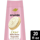 Dove x Crumbl Nilla Bean Cupcake Nourishing Body Wash LIMITED!, 20oz