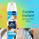 Glade Cool Coconut (Coconut & Beach Grass) Air Freshener Spray, 8oz
