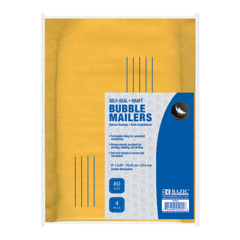 Self-Seal Bubble Mailers (