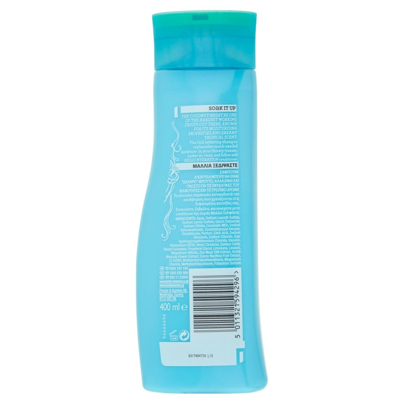 Herbal Essences Coconut Extract Hello Hydration Shampoo, 13.5oz (Pack of 2)