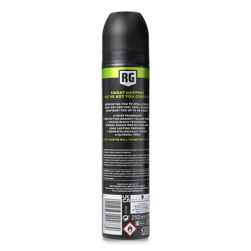 Right Guard 48 Hour Fresh Anti-Perspirant Spray, 8.45oz (Pack of 6)