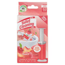 Peach Scent Toilet Cleaning Gel - 60 Days - 1 Dispenser (14 Gel Stamps), 1.61oz
