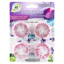 4 Count Lavender Toilet Bowl Cleaner & Air Freshener - Lasts 30 Days