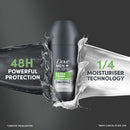 Dove Men + Care Extra Fresh Antiperspirant Roll On Deodorant, 50ml (Pack of 2)