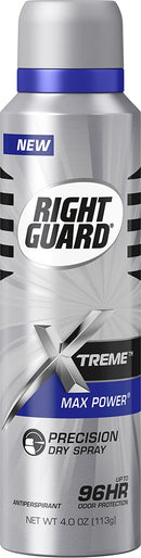 Right Guard 96 Hour Xtreme Max Power Anti-Perspirant Spray, 4oz.