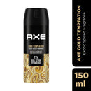 Axe Gold Temptation Exotic Spiced Fragrance Body Spray, 4oz (150ml)