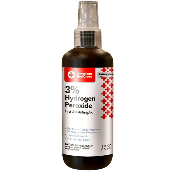 American Red Cross 3% Hydrogen Peroxide Spray Bottle, 6oz. (117ml)