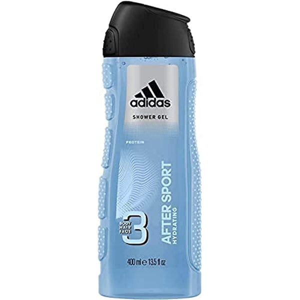 Adidas 3-in-1 AFTER SPORT Hydrating Protein Shower Gel, 13.5oz