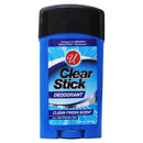 All Day Clear Stick Deodorant - Clean Fresh Scent, 2.25oz. (64g)