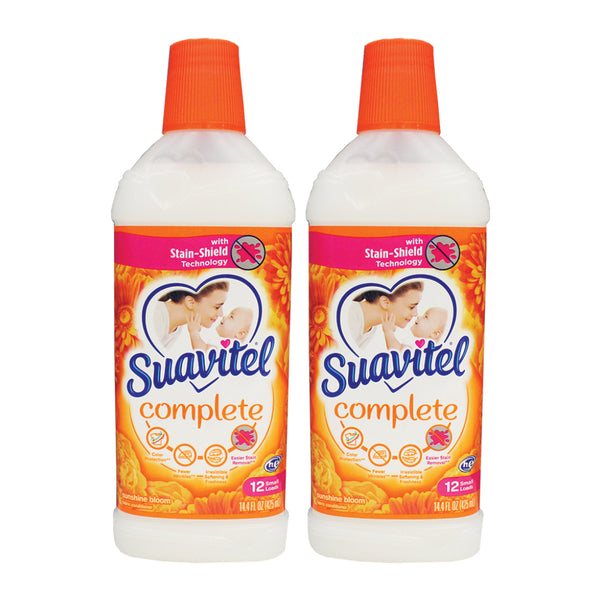 Suavitel Complete Fabric Softener - Sunshine Bloom Scent 14.4 fl oz (Pack of 2)