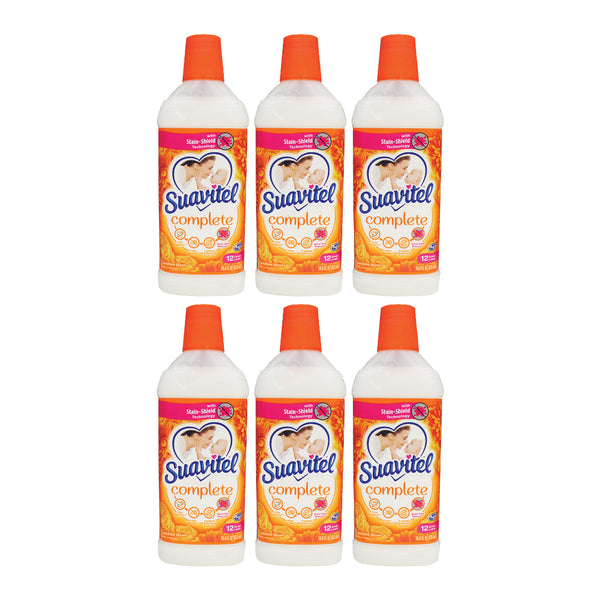 Suavitel Complete Fabric Softener - Sunshine Bloom Scent 14.4 fl oz (Pack of 6)