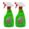 Windex Cleaner Spray Bottle - Apple (Green) 500ml (Pack of 2)