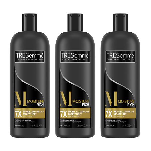 Tresemme Moisture Rich Luxurious Moisture Shampoo, 28 fl oz (Pack of 3)