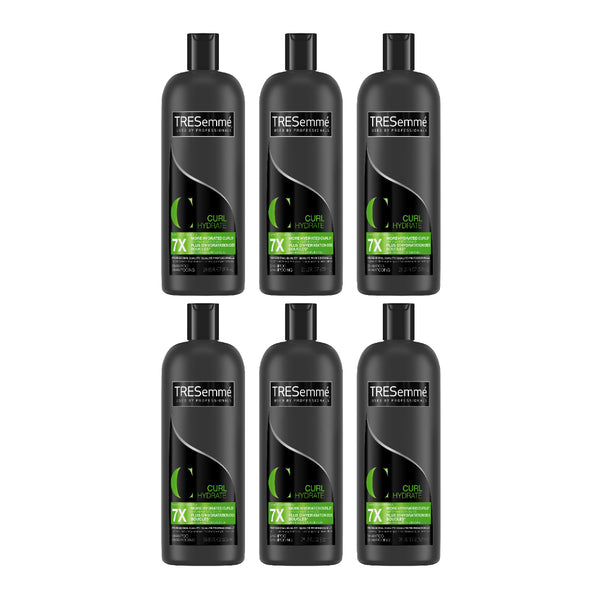 Tresemme Curl Hydrate Vitamin B3 & Olive Oil Shampoo, 28 fl oz (Pack of 6)