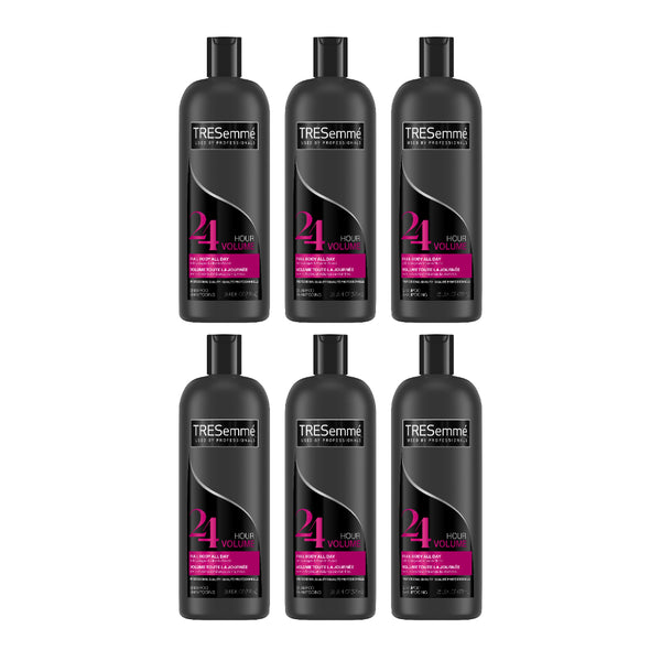 Tresemme 24 Hour Volume Full Body All Day Shampoo, 28 fl oz. (Pack of 6)