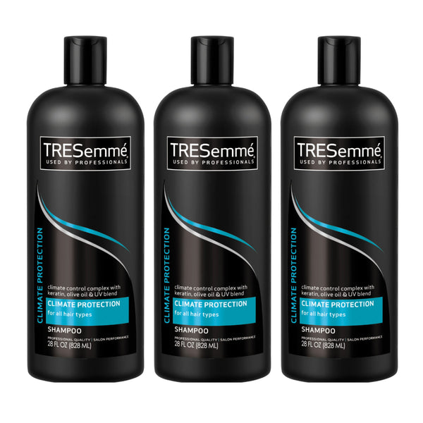 Tresemme Climate Protection For All Hair Types Shampoo, 28 fl oz. (Pack of 3)