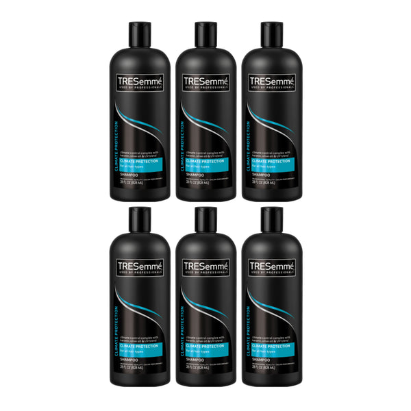 Tresemme Climate Protection For All Hair Types Shampoo, 28 fl oz. (Pack of 6)