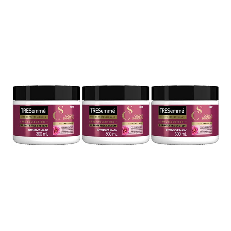 TRESemme Colour ShinePlex Sulphate Free Intensive Mask, 300ml (Pack of 3)