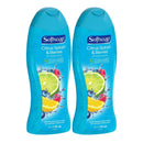 Softsoap Citrus Splash & Berries Real Berry Extracts Body Wash, 20oz (Pack of 2)