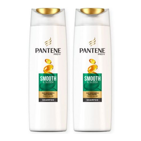 Pantene Pro-V Smooth & Sleek Shampoo, 360ml (Pack of 2)
