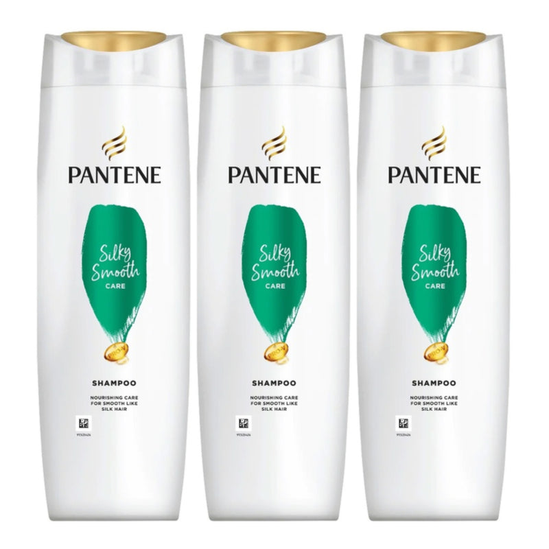 Pantene Silky Smooth Care Travel Size Shampoo, 70ml (2.37oz) (Pack of 3)