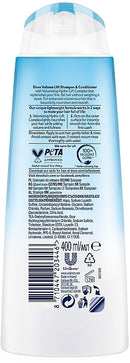 Dove Volume Lift Shampoo For Fine, Flat Hair, 400ml
