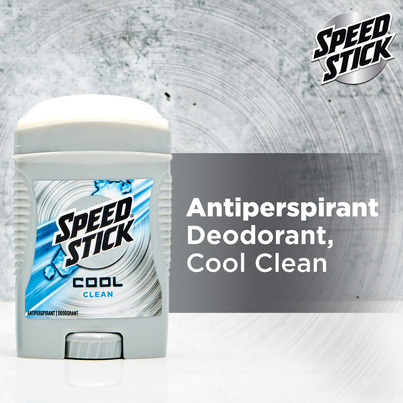Speed Stick Cool Clean Antiperspirant Deodorant, 1.8 oz.