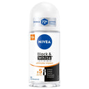 Nivea Black & White Invisible Ultimate Impact 72H Roll-On, 1.7oz