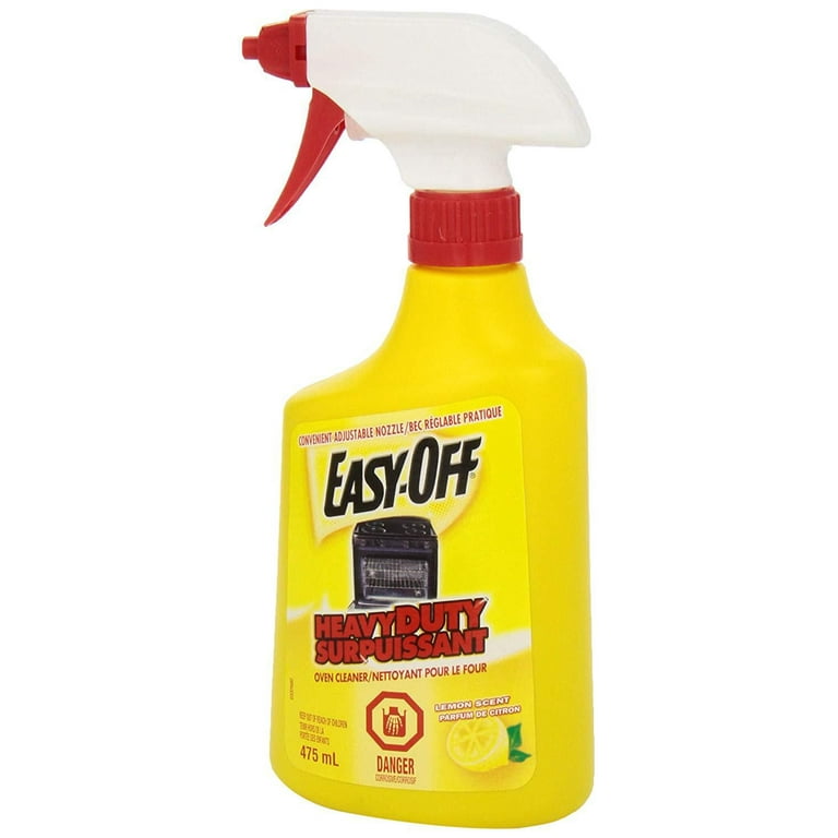 Easy-Off Heavy Duty Oven Cleaner Spray - Lemon Scent, 16oz (Pack of 3)